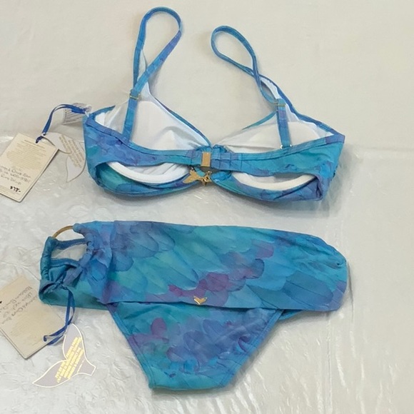 Lisa Blue Bikini Winged Ones - Celestial Blue (#19) - Picture 2 of 14